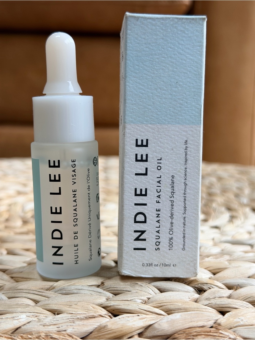 NIB Indie Lee Squalane Facial Oil Travel Size 10 mL
